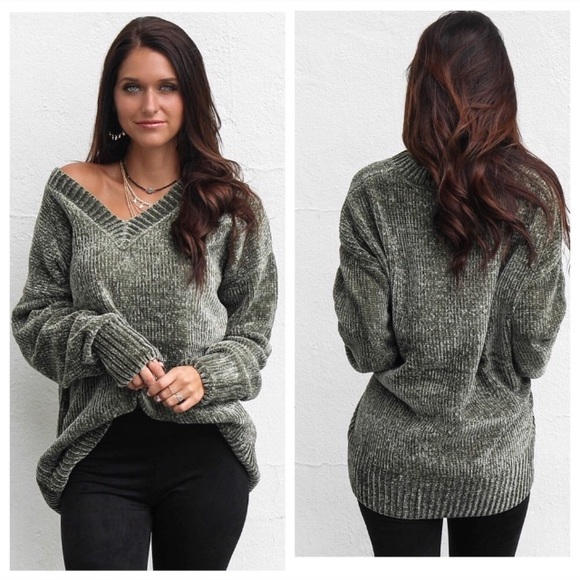 Sweaters - 🔴Black Friday Sale🔴 Oversized Chenille Sweater